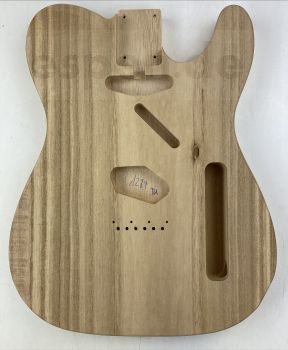 Body Paulownia, preshaped 1-pc. Tele, super light-weight, 1,284gr.